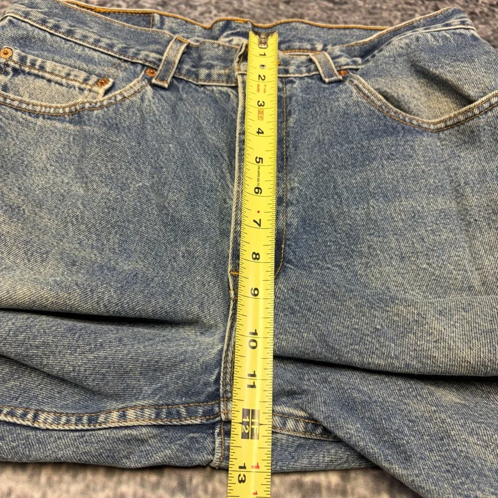 Vintage 90s Levi's 550 Jeans Relaxed Fit Mens 34x31 Blue Straight Leg Denim